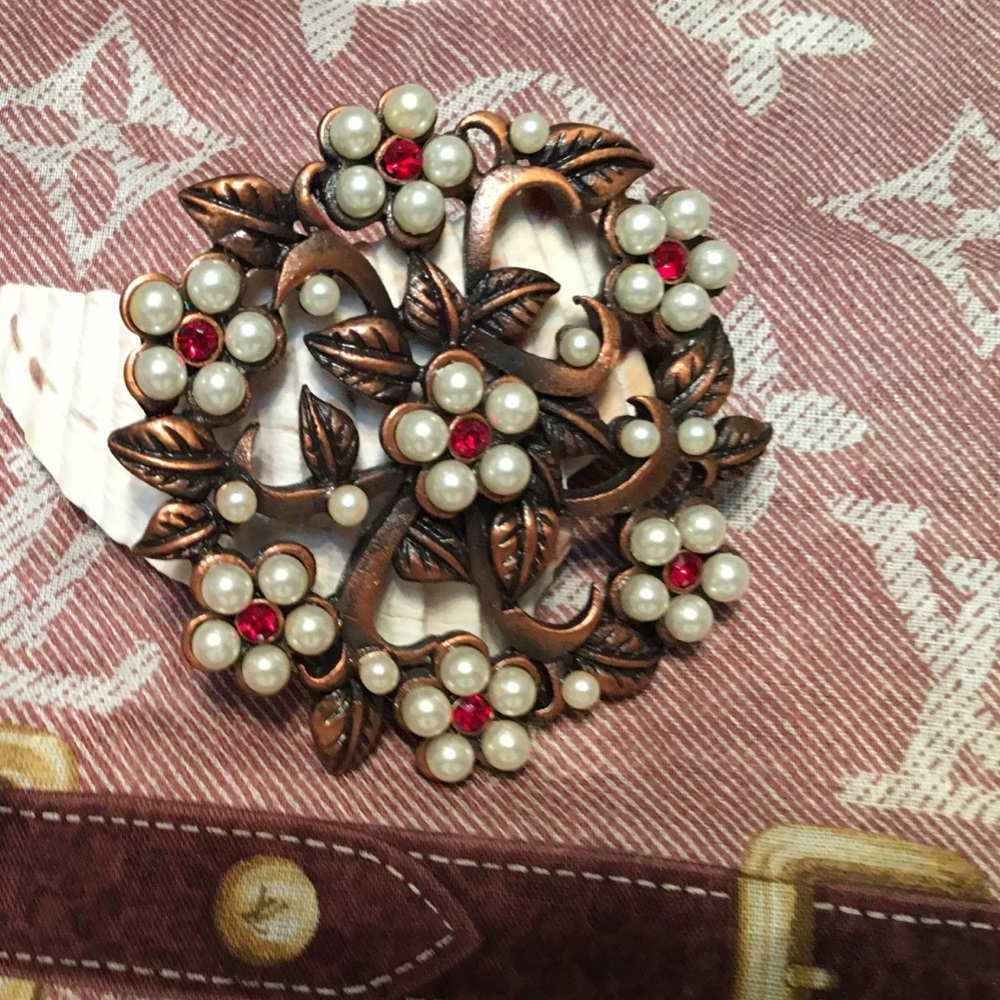 Copper Tone Pin - Picture 7 of 8
